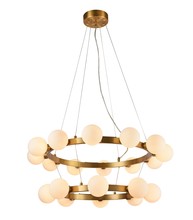 Bethel International MU62 - Chandelier Antique Brass