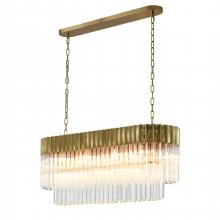 Bethel International WE08C39BR - Chandelier Brass