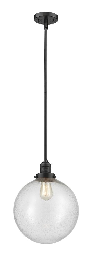 Beacon - 1 Light - 12 inch - Oil Rubbed Bronze - Stem Hung - Mini Pendant