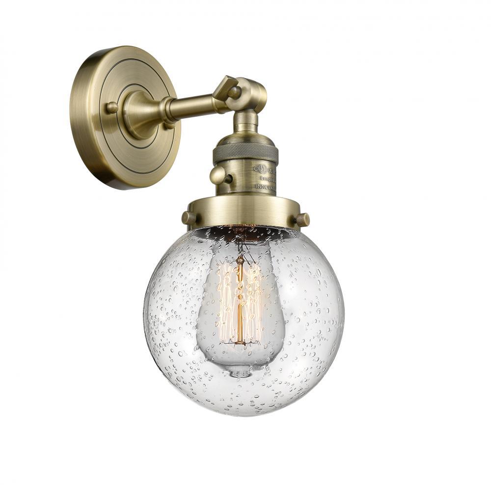 Beacon - 1 Light - 6 inch - Antique Brass - Sconce