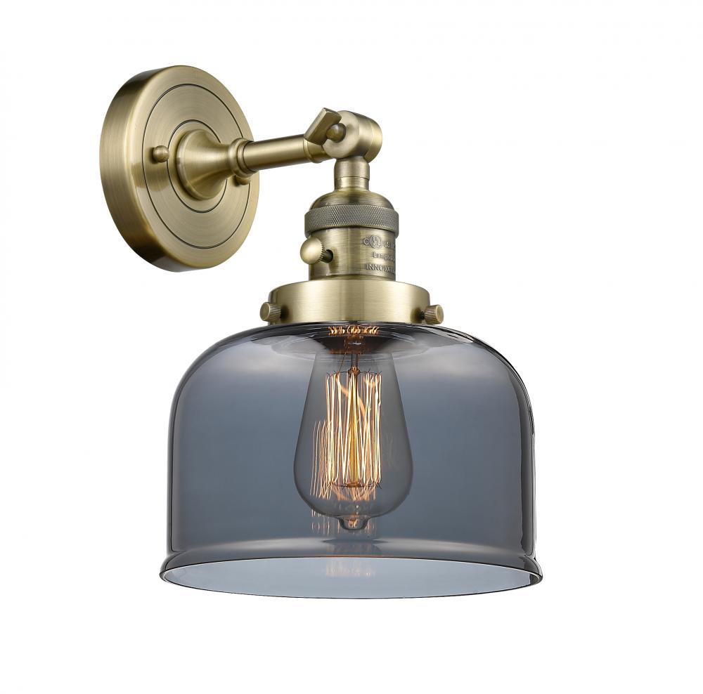 Bell - 1 Light - 8 inch - Antique Brass - Sconce