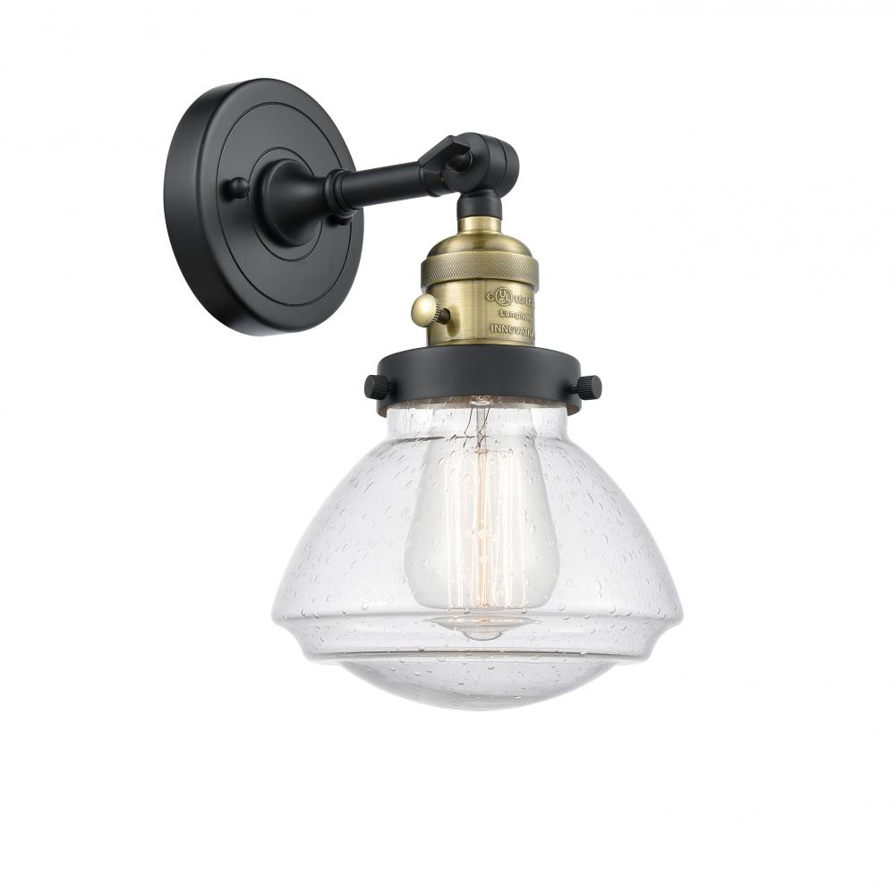 Olean - 1 Light - 7 inch - Black Antique Brass - Sconce