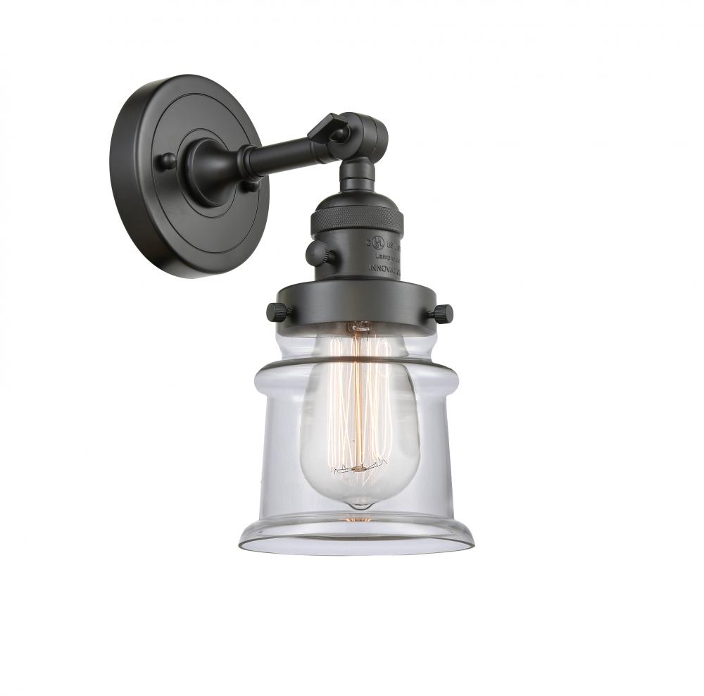 Canton - 1 Light - 5 inch - Oil Rubbed Bronze - Sconce