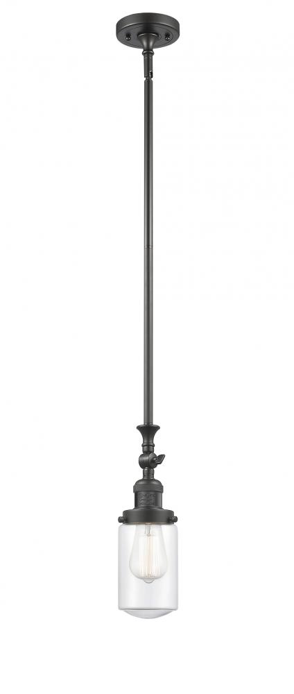 Dover - 1 Light - 5 inch - Oil Rubbed Bronze - Stem Hung - Mini Pendant