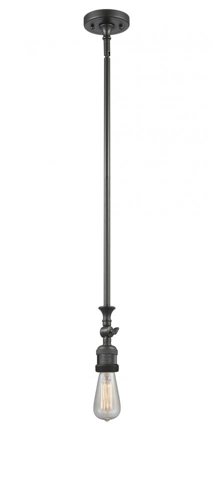 Bare Bulb - 1 Light - 3 inch - Oil Rubbed Bronze - Stem Hung - Mini Pendant
