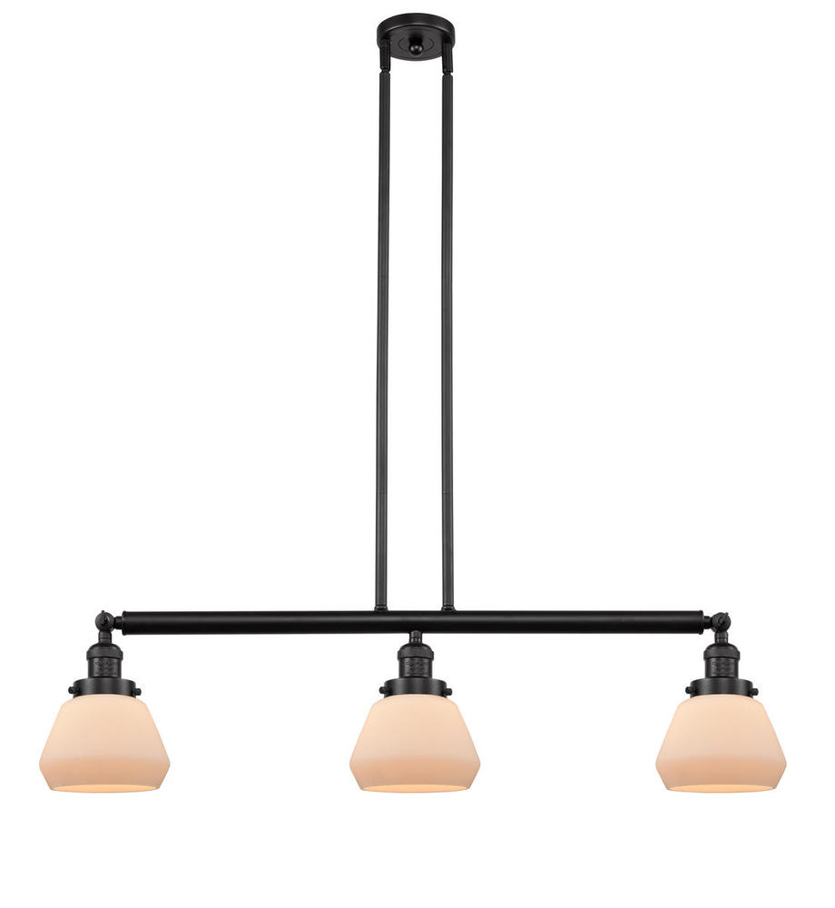 Fulton - 3 Light - 39 inch - Oil Rubbed Bronze - Stem Hung - Island Light