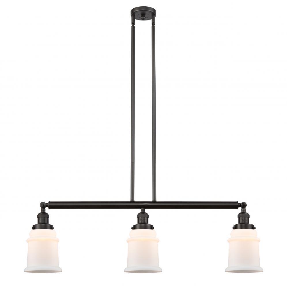 Canton - 3 Light - 39 inch - Oil Rubbed Bronze - Stem Hung - Island Light