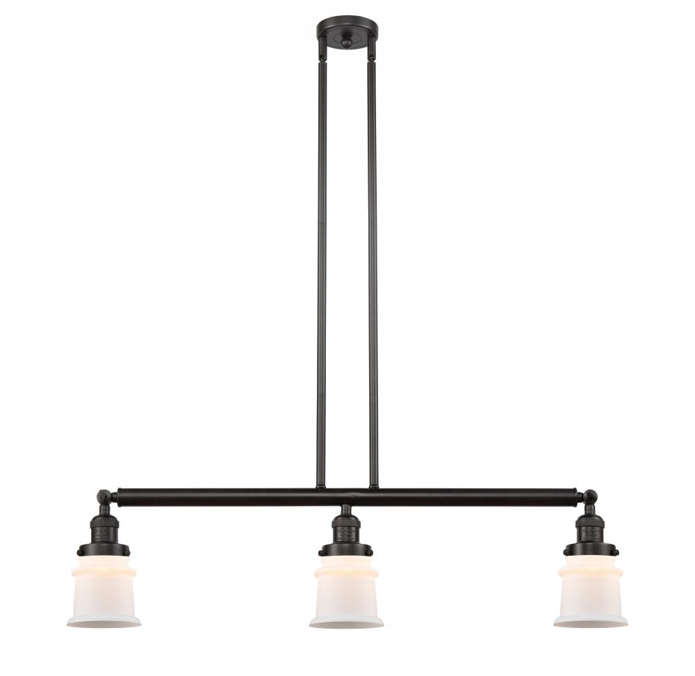 Canton - 3 Light - 39 inch - Oil Rubbed Bronze - Stem Hung - Island Light