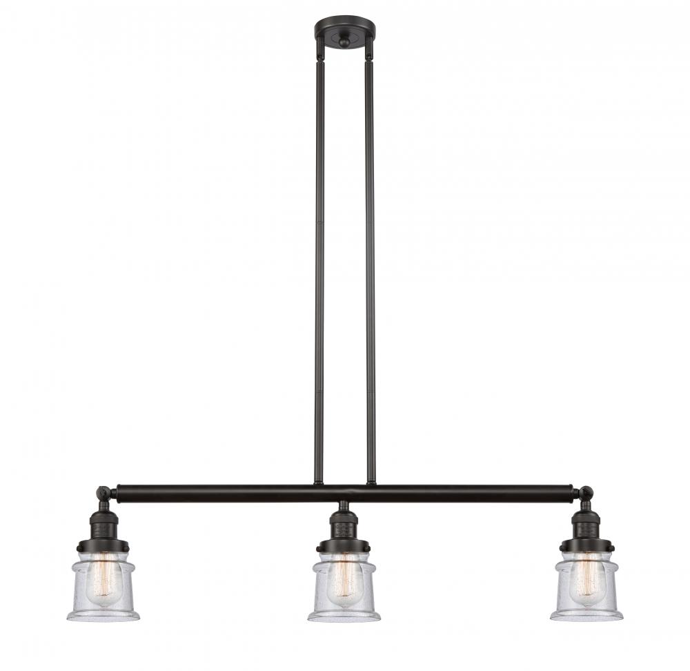 Canton - 3 Light - 39 inch - Oil Rubbed Bronze - Stem Hung - Island Light