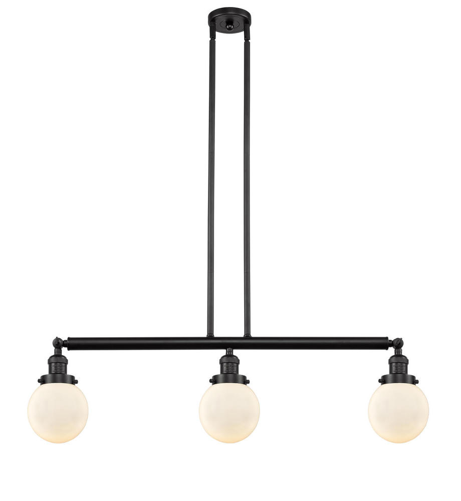 Beacon - 3 Light - 39 inch - Oil Rubbed Bronze - Stem Hung - Island Light