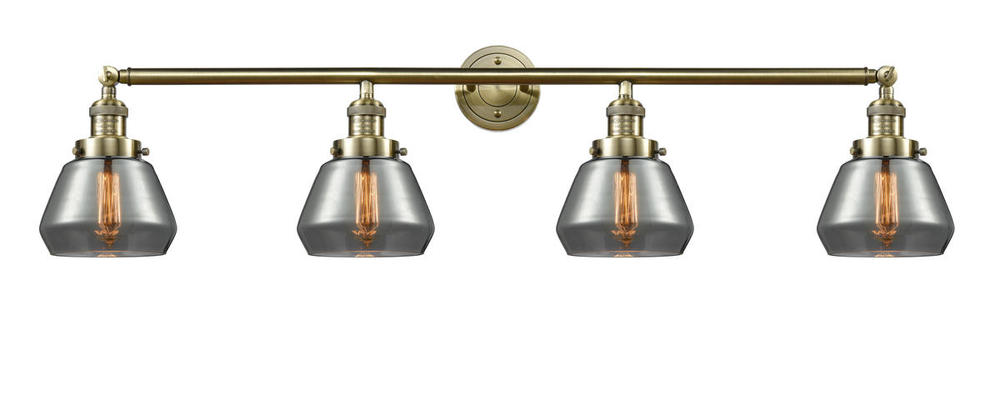 Fulton - 4 Light - 43 inch - Antique Brass - Bath Vanity Light