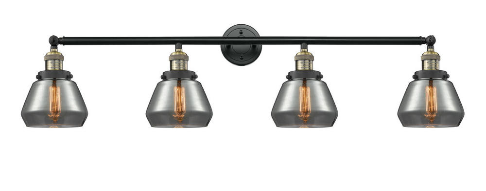 Fulton - 4 Light - 43 inch - Black Antique Brass - Bath Vanity Light