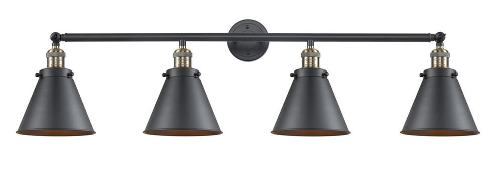 Appalachian - 4 Light - 44 inch - Black Antique Brass - Bath Vanity Light