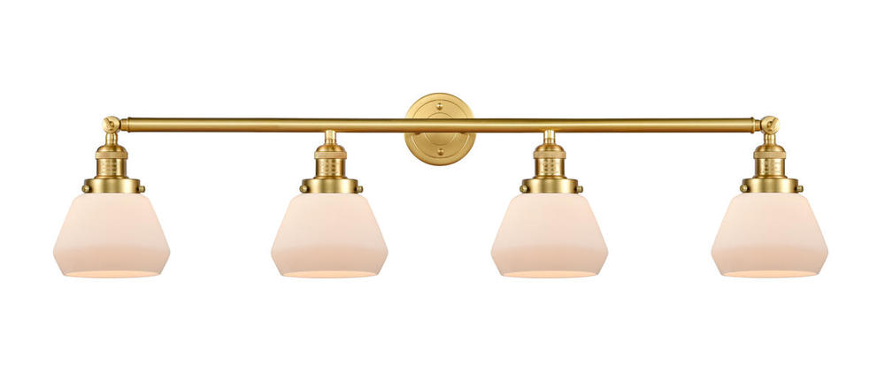 Fulton - 4 Light - 43 inch - Satin Gold - Bath Vanity Light