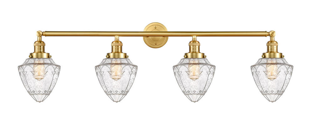 Bullet - 4 Light - 46 inch - Satin Gold - Bath Vanity Light