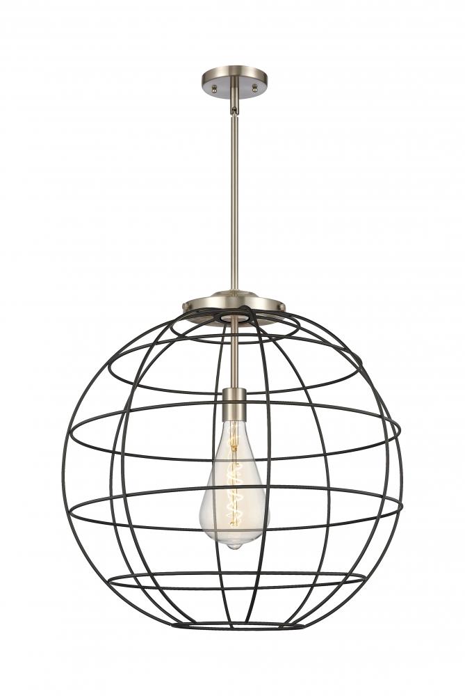 Lake Placid - 1 Light - 22 inch - Satin Nickel - Multi Pendant