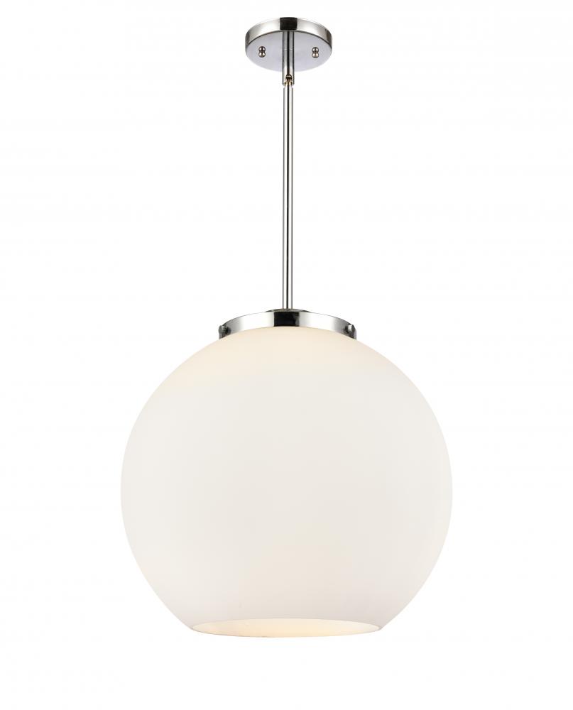 Athens - 3 Light - 16 inch - Polished Chrome - Cord hung - Pendant