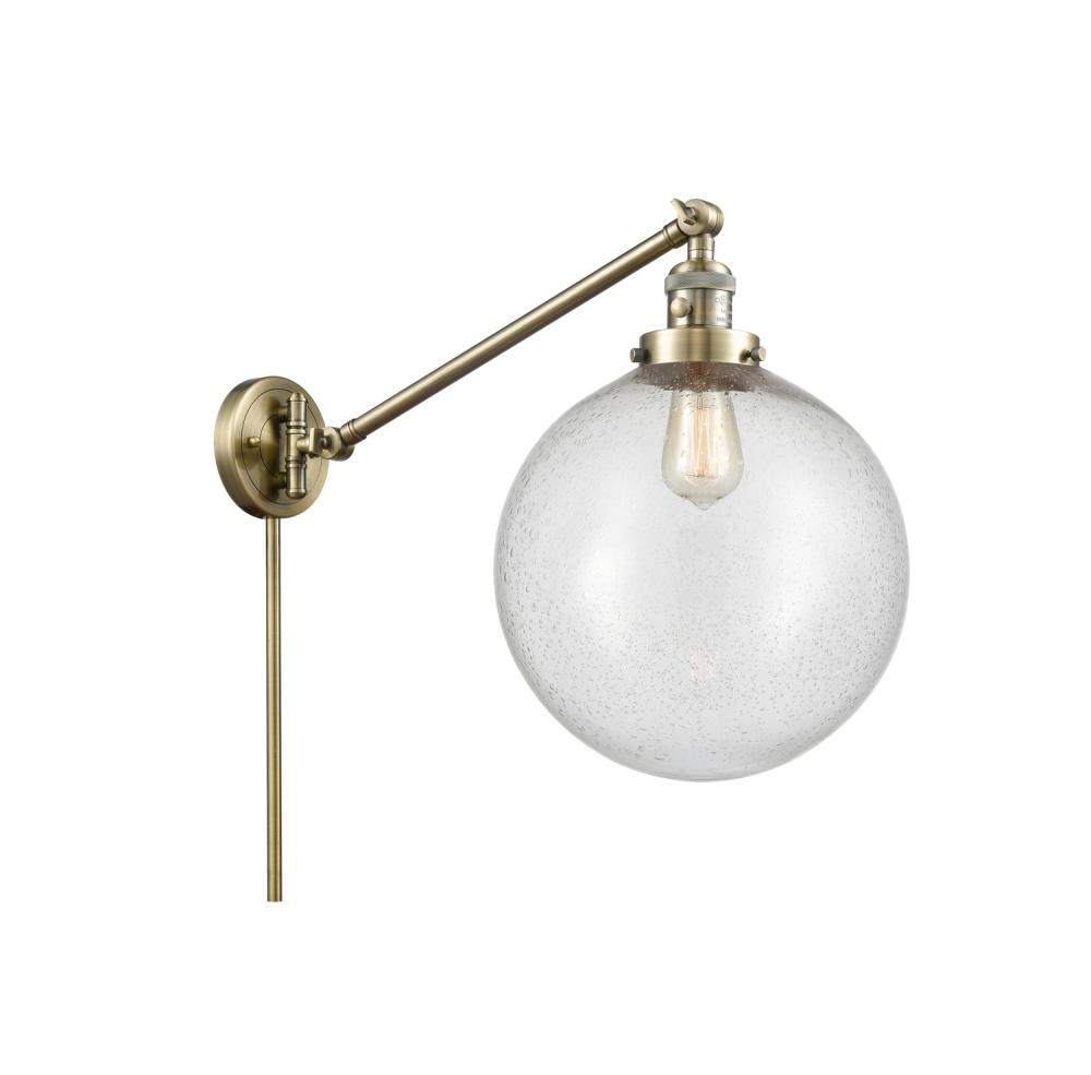 Beacon - 1 Light - 12 inch - Antique Brass - Swing Arm