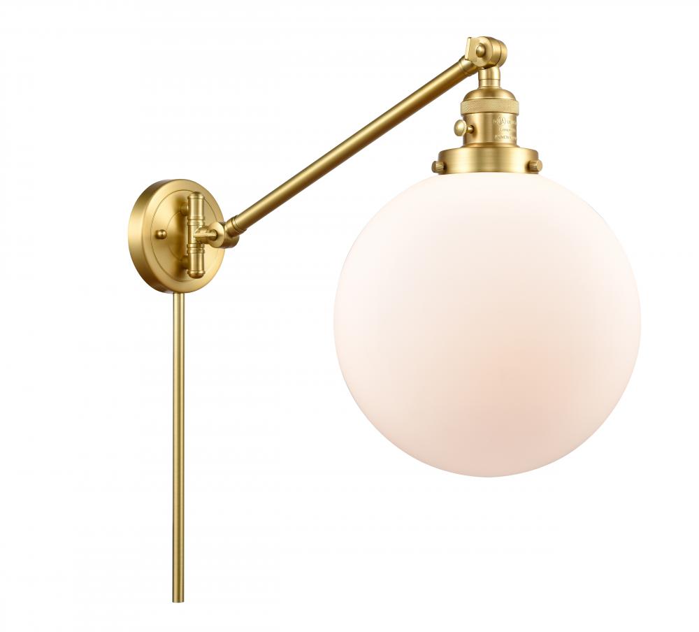 Beacon - 1 Light - 10 inch - Satin Gold - Swing Arm