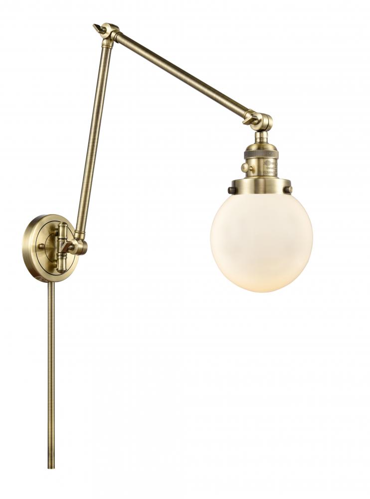 Beacon - 1 Light - 6 inch - Antique Brass - Swing Arm