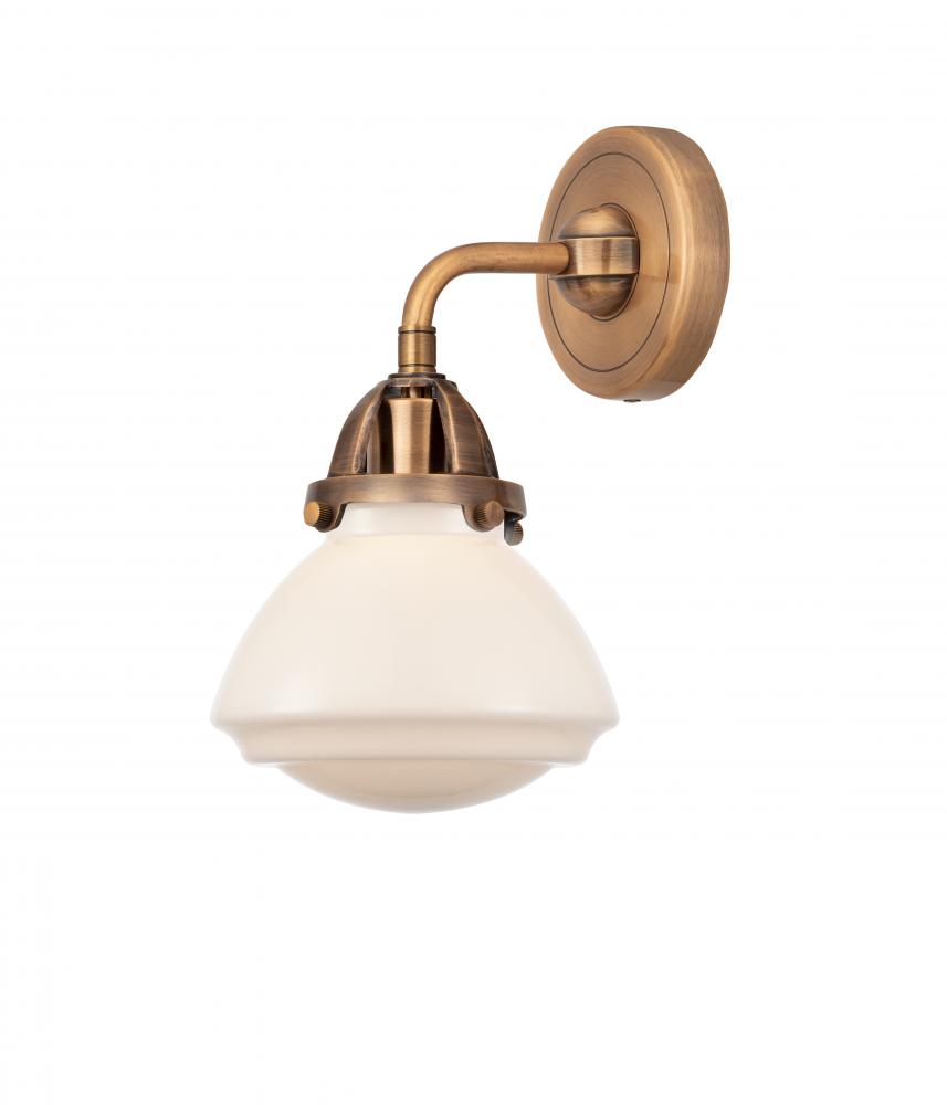 Olean - 1 Light - 7 inch - Antique Copper - Sconce