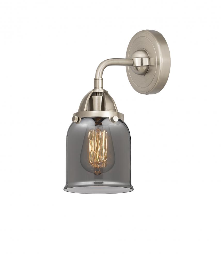 Bell - 1 Light - 5 inch - Brushed Satin Nickel - Sconce