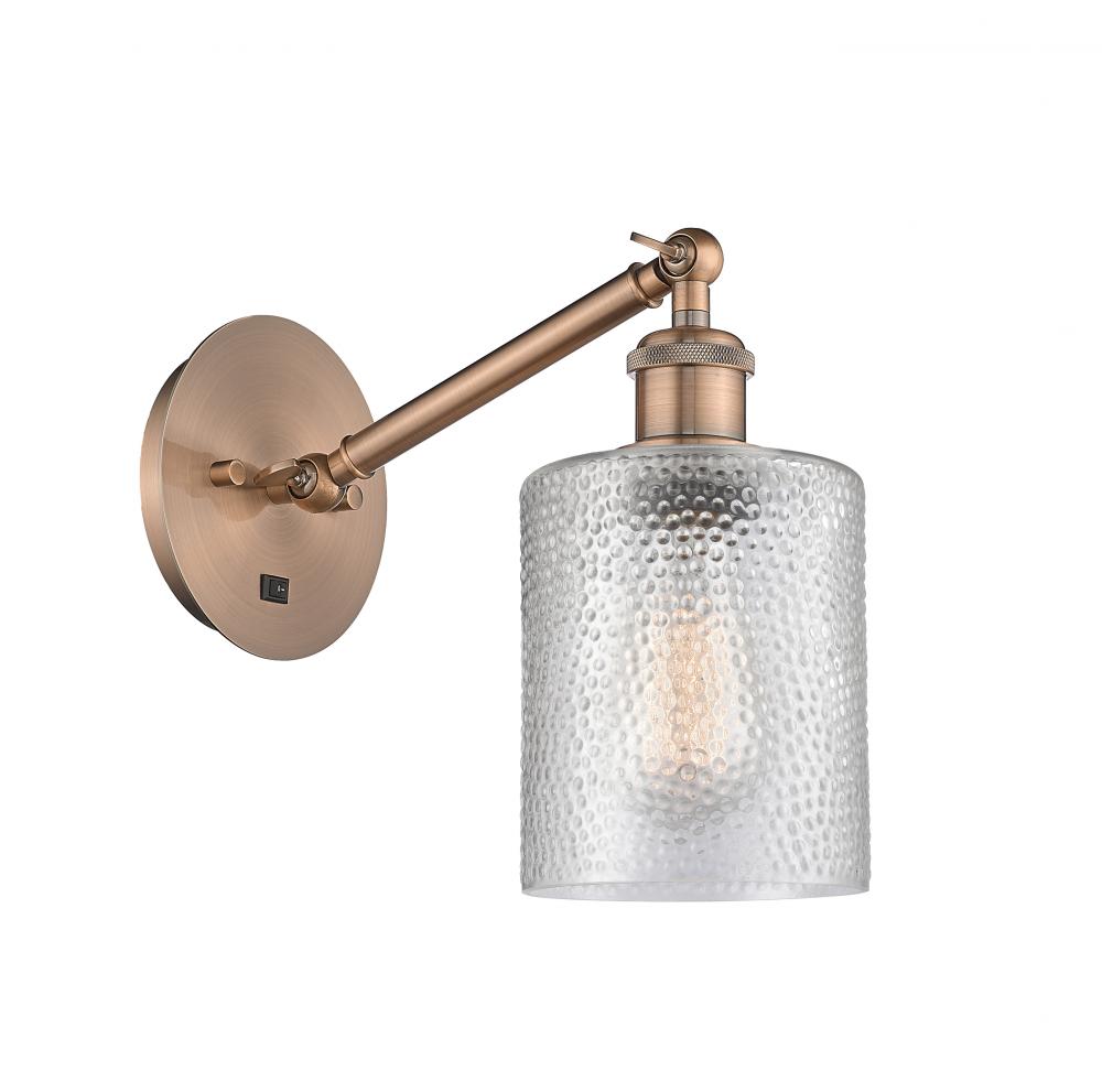 Cobbleskill - 1 Light - 5 inch - Antique Copper - Sconce