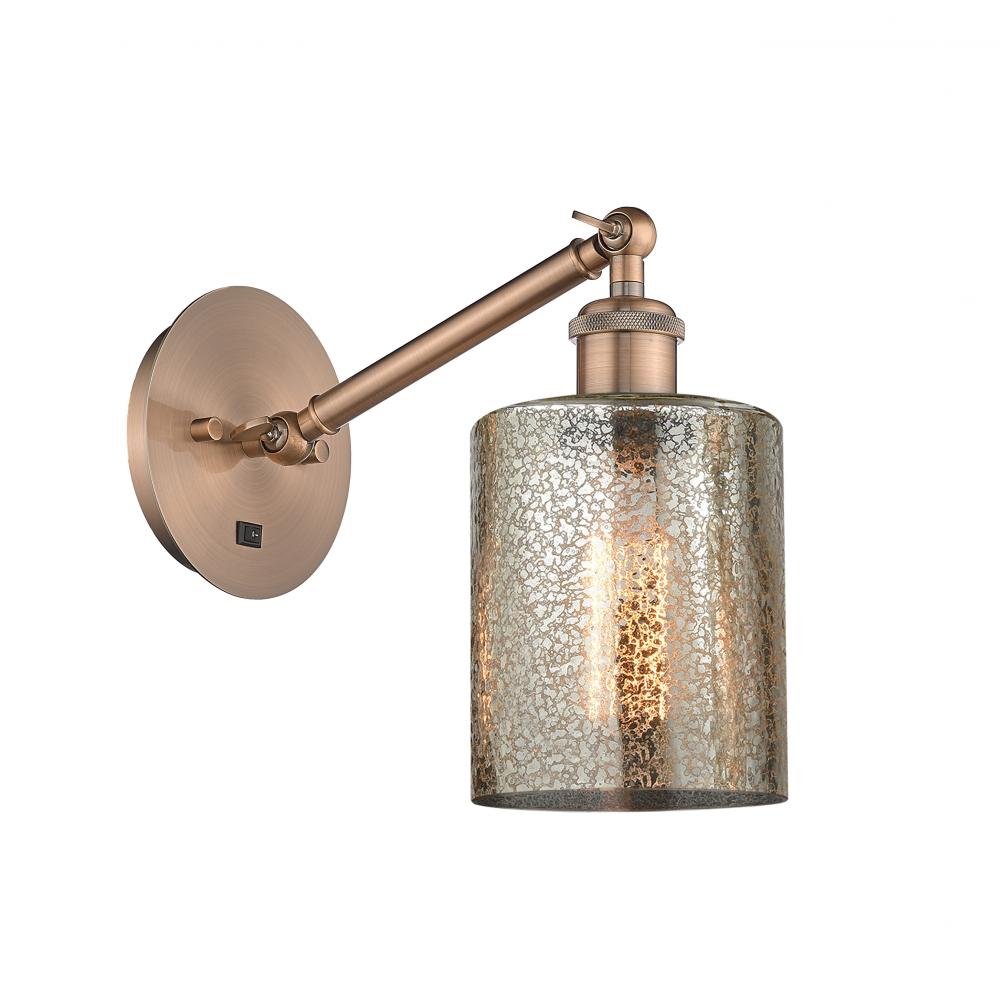 Cobbleskill - 1 Light - 5 inch - Antique Copper - Sconce