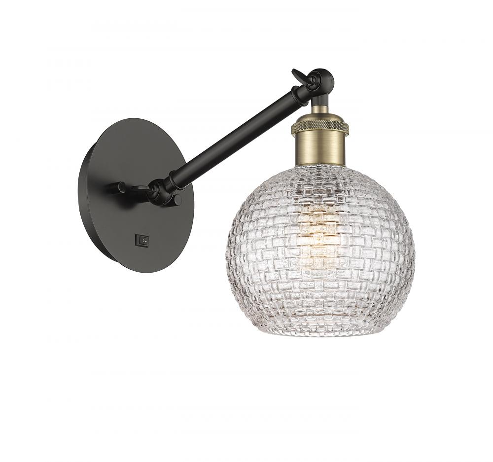 Athens - 1 Light - 6 inch - Black Antique Brass - Sconce