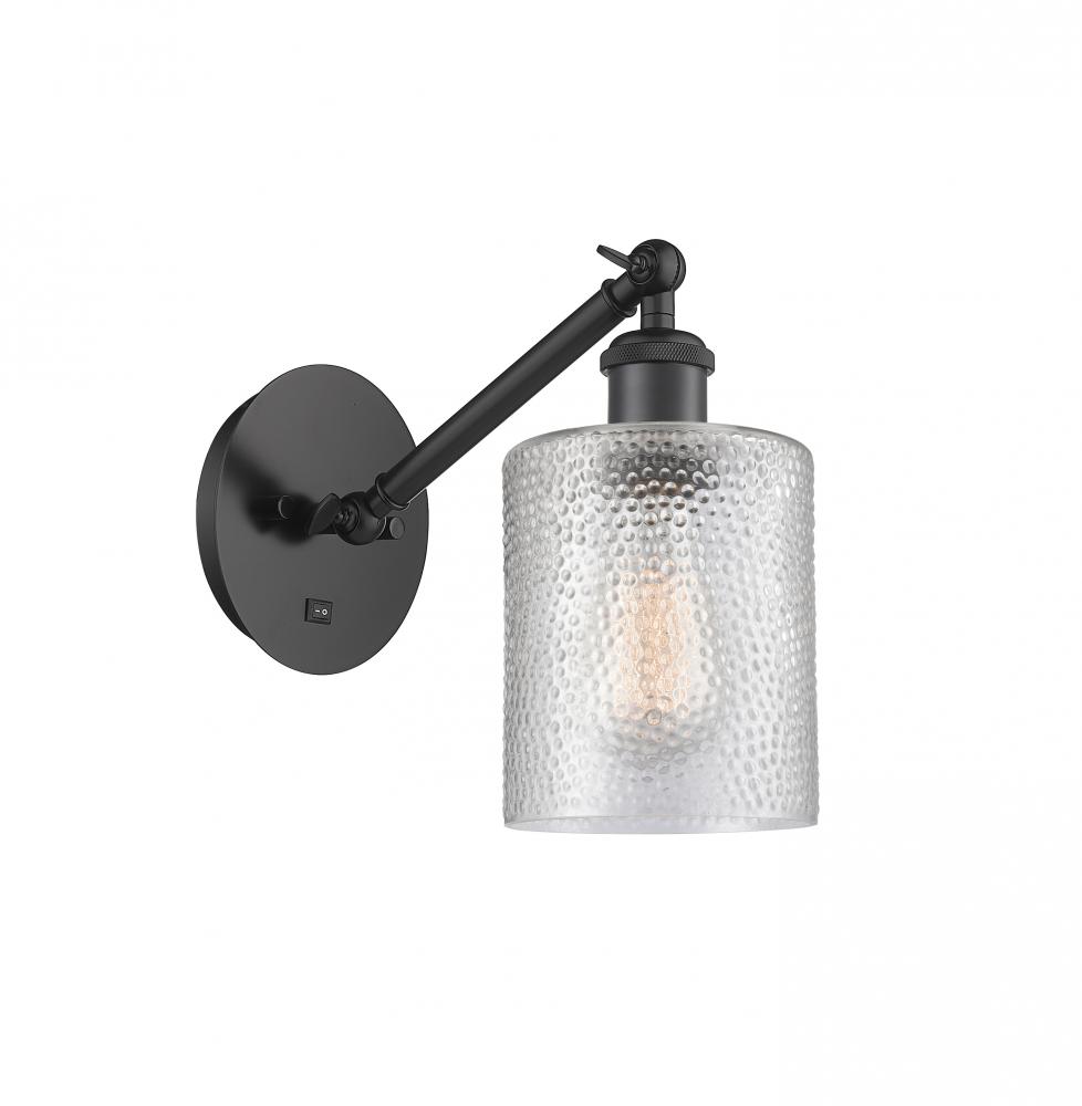 Cobbleskill - 1 Light - 5 inch - Matte Black - Sconce