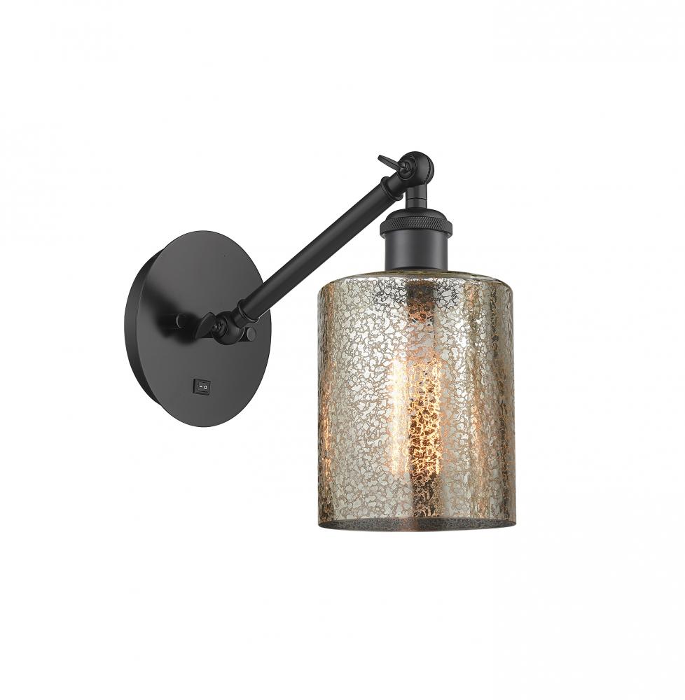 Cobbleskill - 1 Light - 5 inch - Matte Black - Sconce