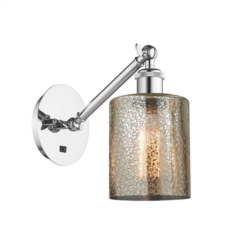 Cobbleskill - 1 Light - 5 inch - Polished Chrome - Sconce