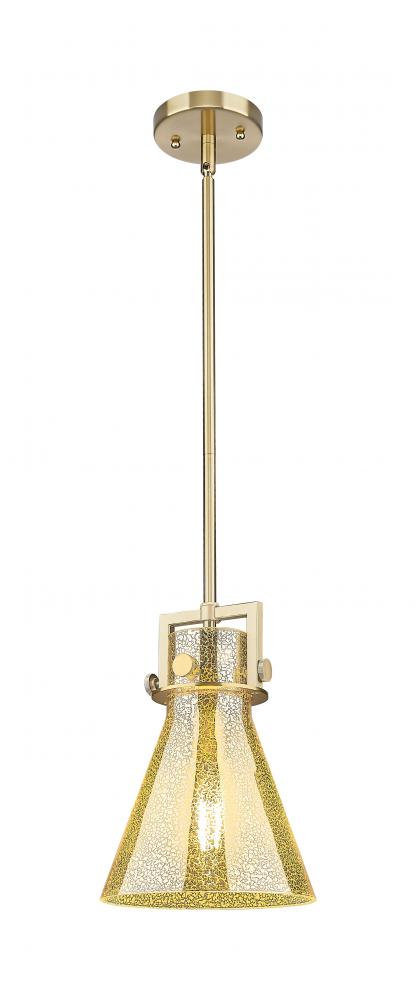 Newton Cone - 1 Light - 8 inch - Champagne Bronze - Mini Pendant