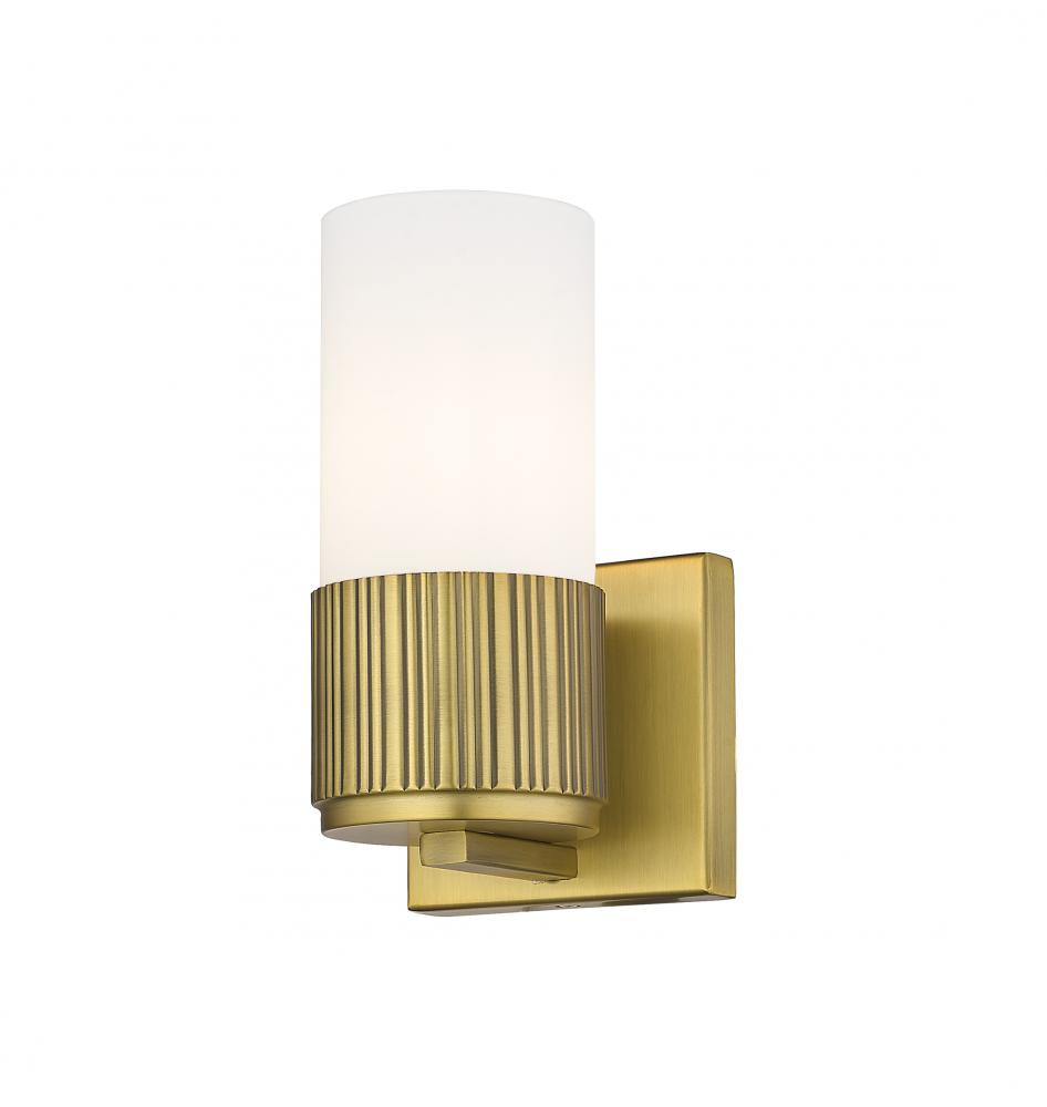 Bolivar - 1 Light - 5 inch - Brushed Brass - Sconce