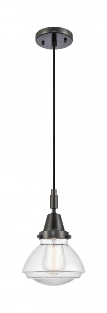 Olean - 1 Light - 7 inch - Polished Nickel - Mini Pendant