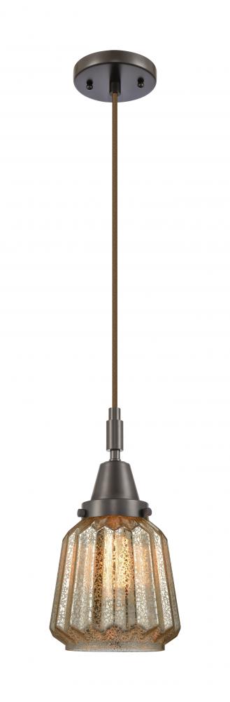Chatham - 1 Light - 7 inch - Oil Rubbed Bronze - Mini Pendant