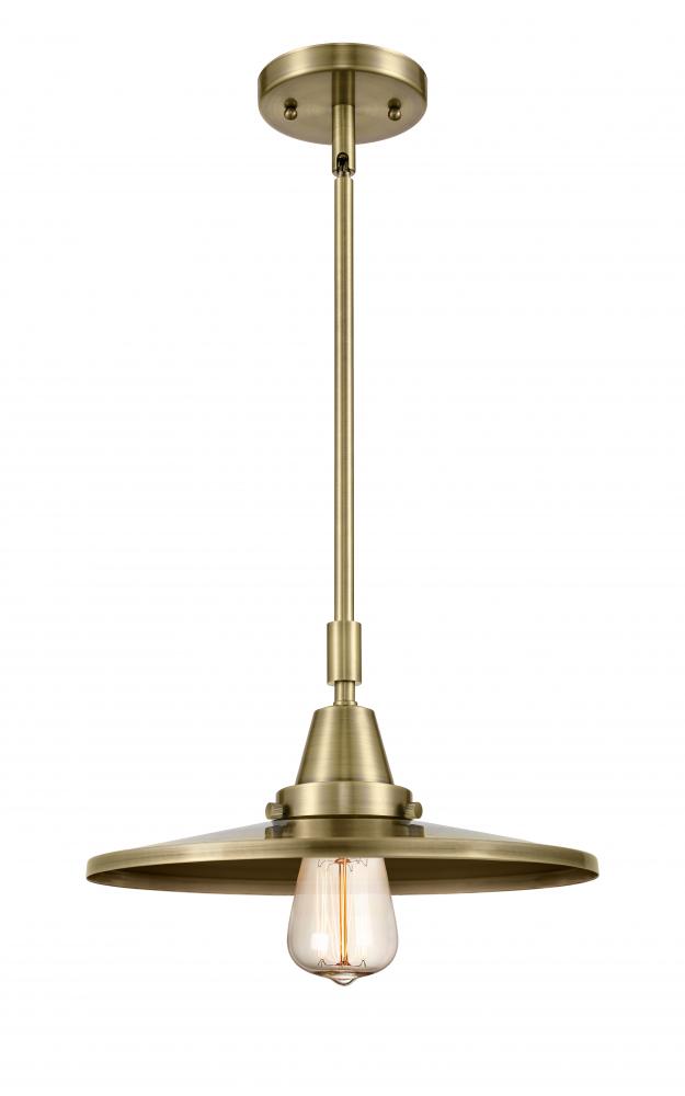 Appalachian - 1 Light - 12 inch - Antique Brass - Mini Pendant