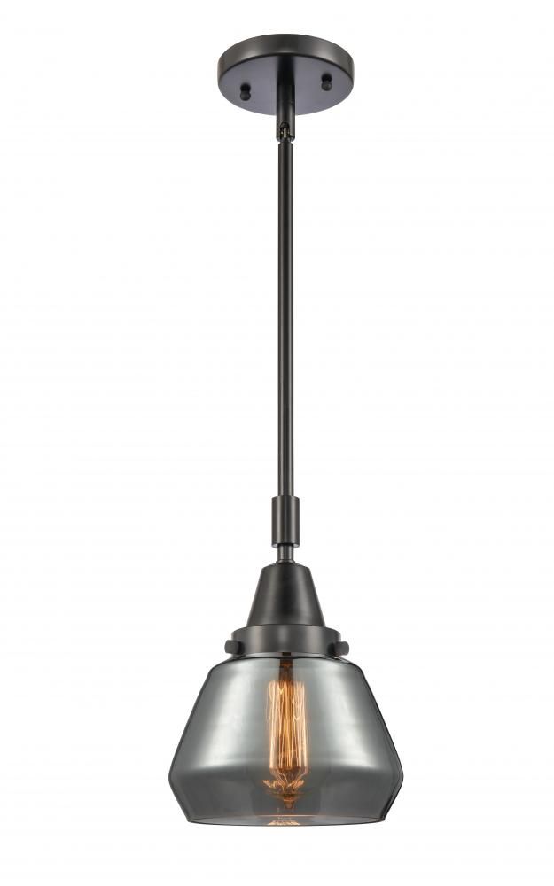 Fulton - 1 Light - 7 inch - Matte Black - Mini Pendant