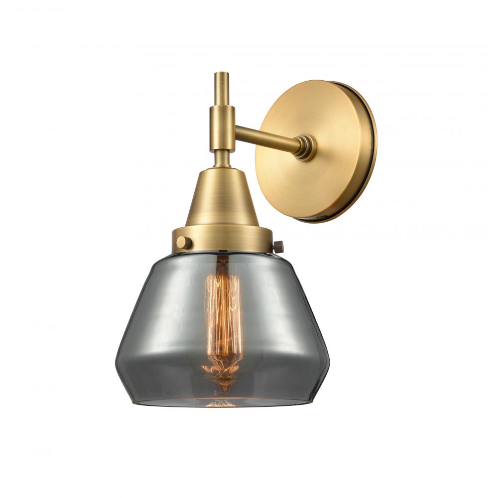 Fulton - 1 Light - 7 inch - Brushed Brass - Sconce