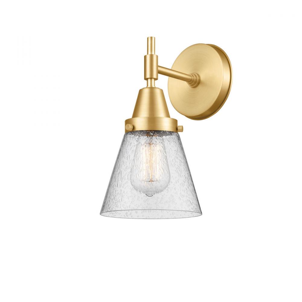 Cone - 1 Light - 6 inch - Satin Gold - Sconce