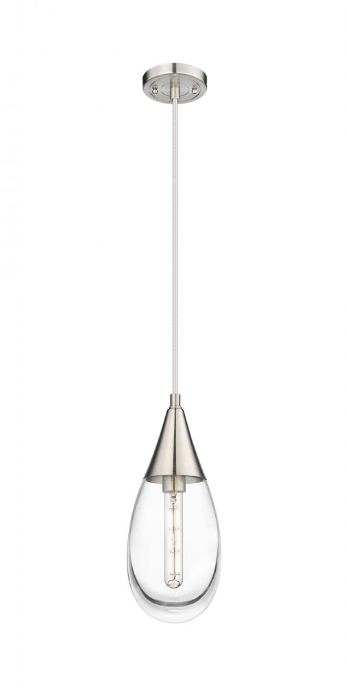 Malone - 1 Light - 6 inch - Satin Nickel - Pendant