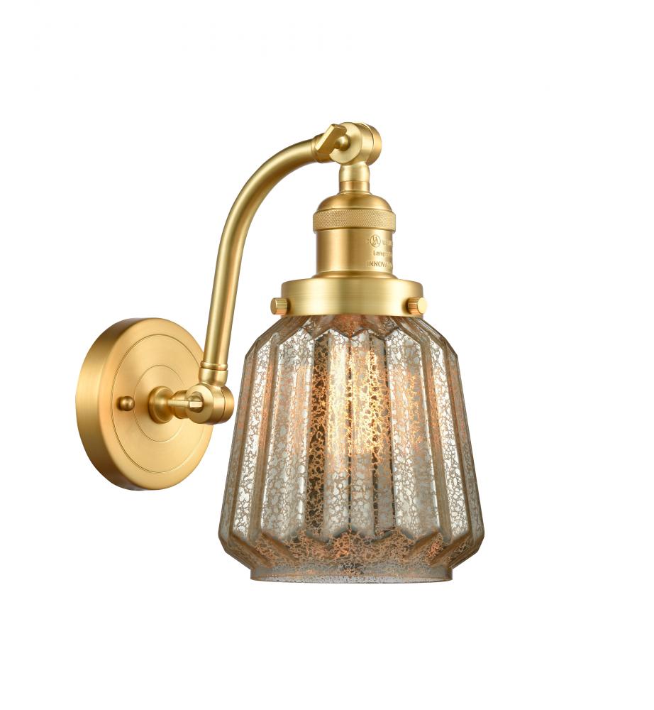 Chatham - 1 Light - 7 inch - Satin Gold - Sconce