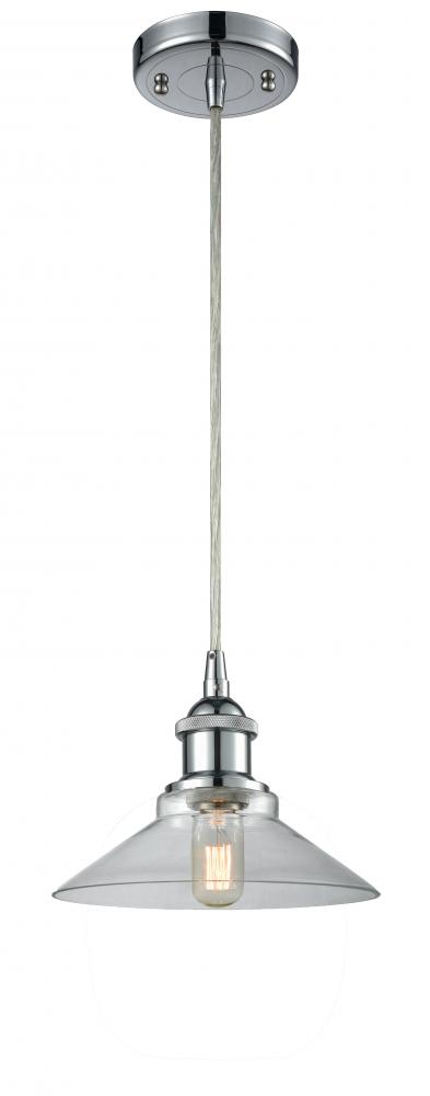 Orwell - 1 Light - 8 inch - Polished Chrome - Cord hung - Mini Pendant