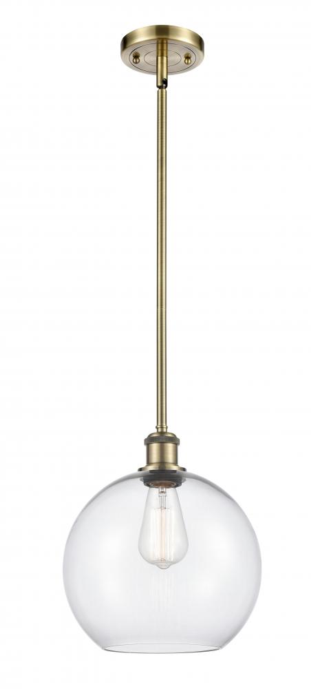 Athens - 1 Light - 10 inch - Antique Brass - Mini Pendant