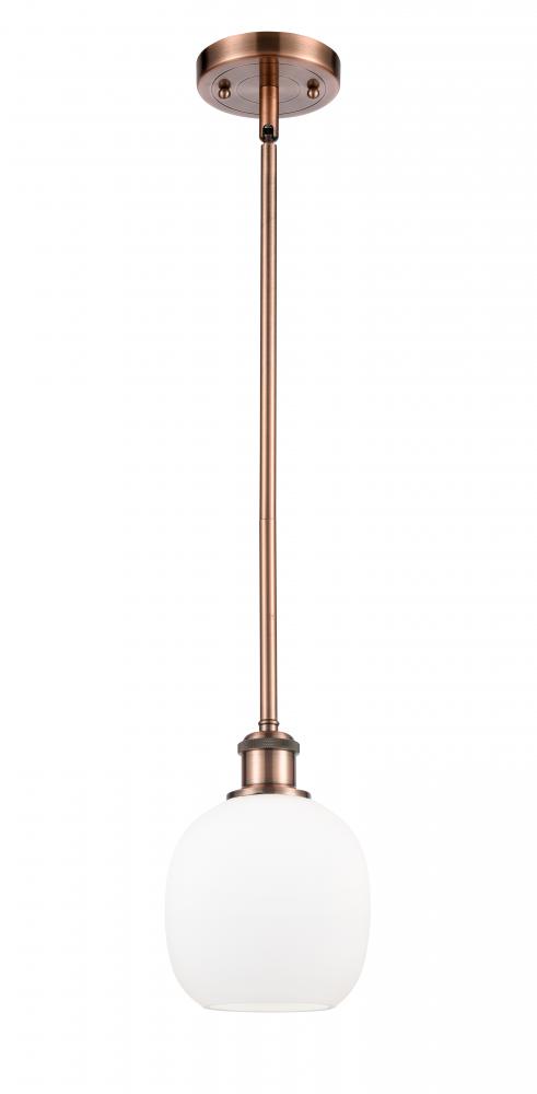 Belfast - 1 Light - 6 inch - Antique Copper - Mini Pendant