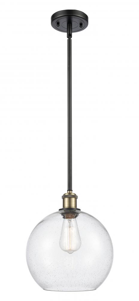 Athens - 1 Light - 10 inch - Black Antique Brass - Mini Pendant