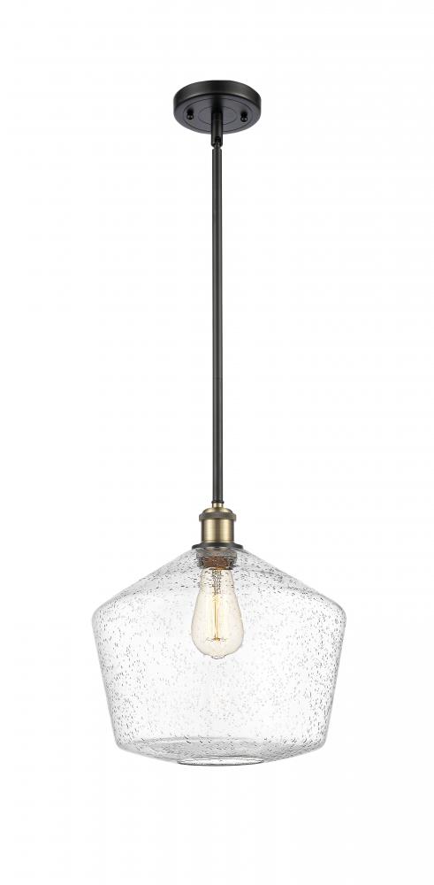 Cindyrella - 1 Light - 12 inch - Black Antique Brass - Mini Pendant