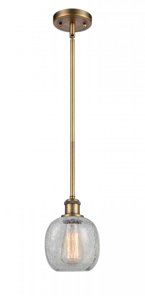 Belfast - 1 Light - 6 inch - Brushed Brass - Mini Pendant