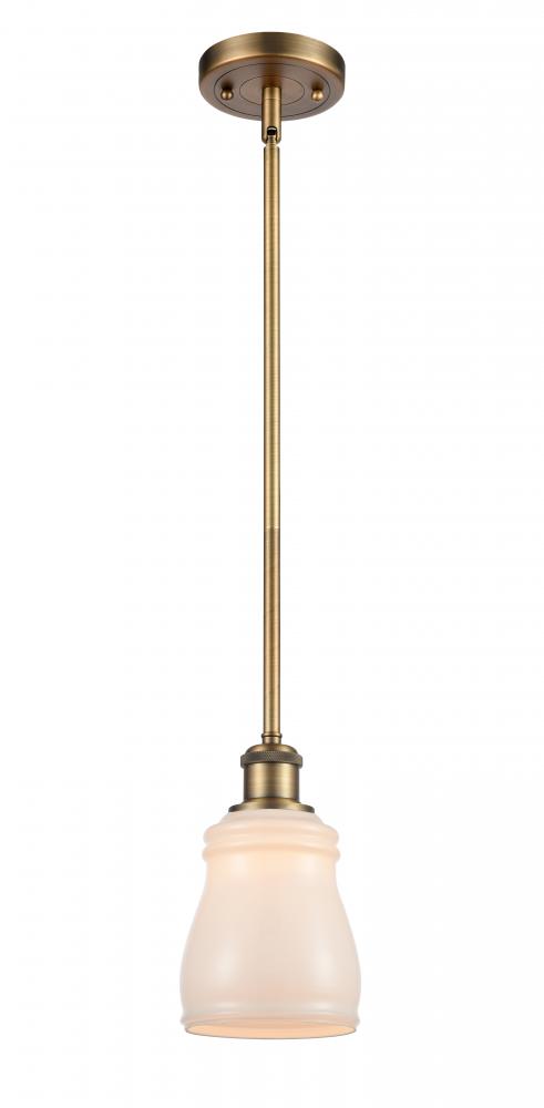 Ellery - 1 Light - 5 inch - Brushed Brass - Mini Pendant