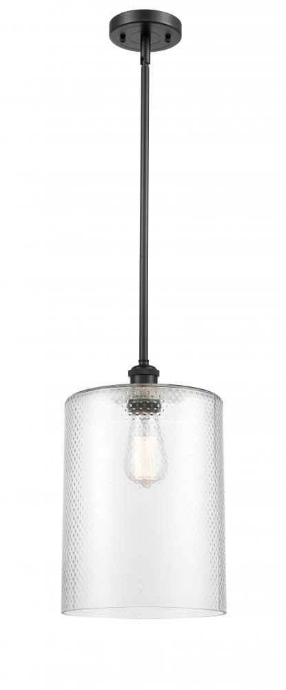 Cobbleskill - 1 Light - 9 inch - Matte Black - Mini Pendant